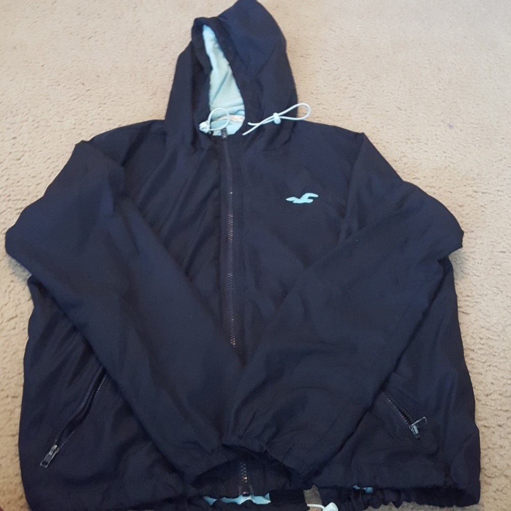 Hollister rain jacket